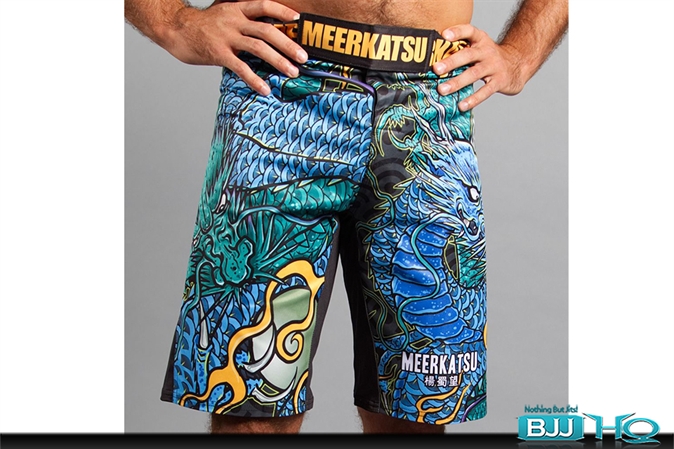 Meerkatsu Colliding Dragons Grappling Shorts